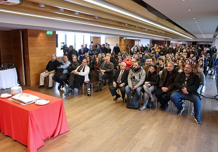 Η κοπή της πίτας του Ερασιτέχνη Ολυμπιακού (photos)