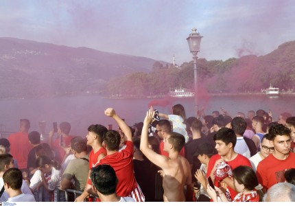 Χαμός (και) στα Ιωάννινα για το μεγαλείο του Ολυμπιακού! (photos)