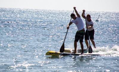 Πρόσκληση στον αγώνα Piraeus On SUP 2017