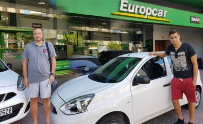 Παραλαβή οχημάτων από την Europcar!