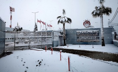 Ωραίες εικόνες από το χιονισμένο Ρέντη (photos)