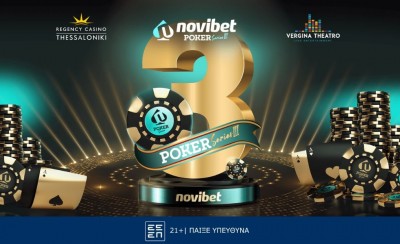 Novibet Poker Series #3: Άνοιξαν οι online εγγραφές – Online προκριματικά στην Novibet & Live Satellite στο Mont Parnes