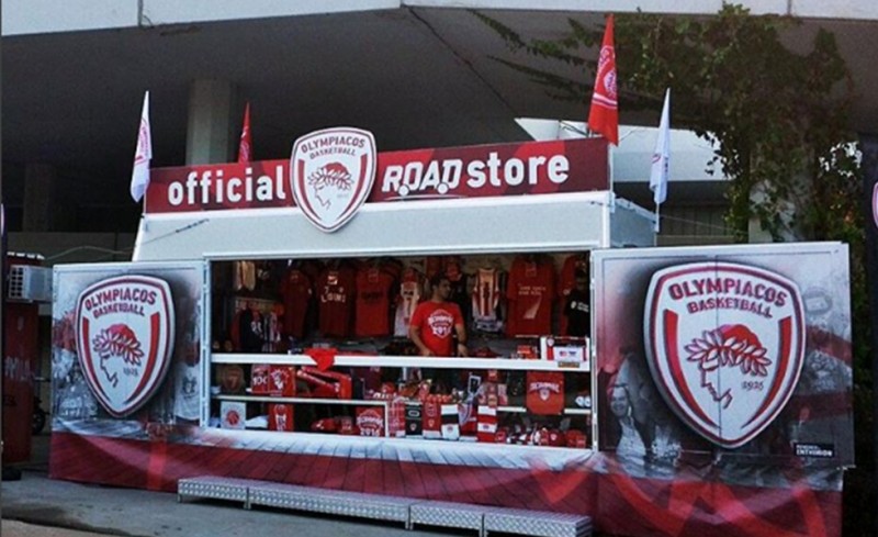 Στο ΣΕΦ το Official Olympiacos BC ROAD store