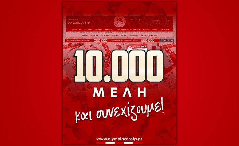 Έπιασε 10.000 Μέλη ο Ερασιτέχνης και συνεχίζει!