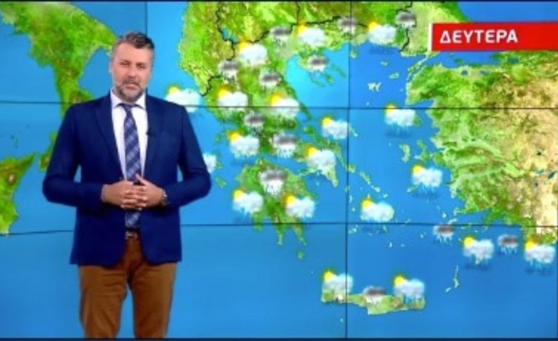 Άστατος ο καιρός της Δευτέρας (video)