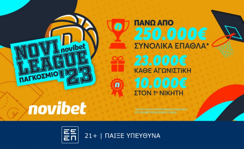 H νέα Novileague κάνει τζάμπολ στο Mundobasket!