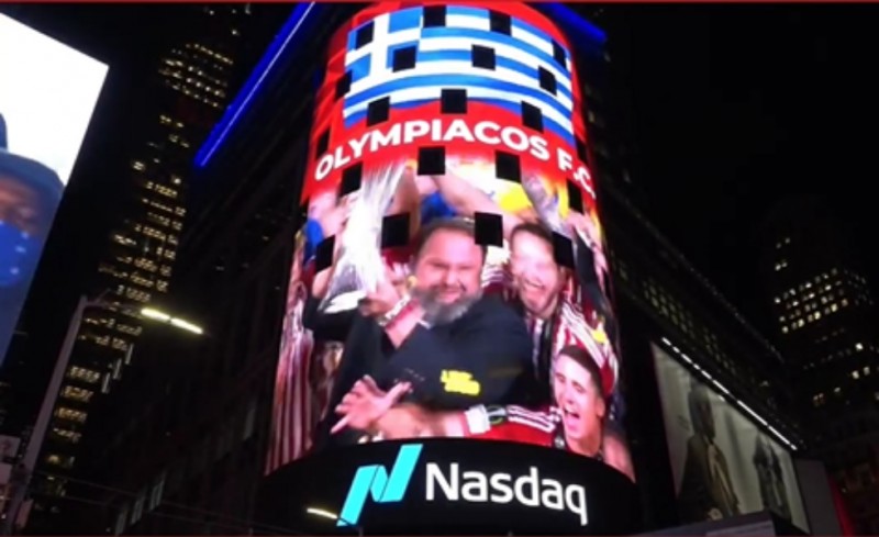 Ο Θρύλος στον πύργο του Nasdaq για δεύτερη φορά! (video)